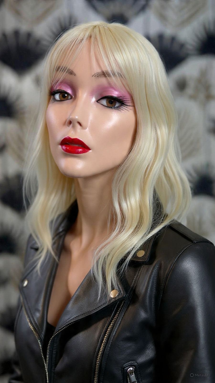 Modelo Zahara — Longo ondulado em loiro. Movimento natural e muito charme.